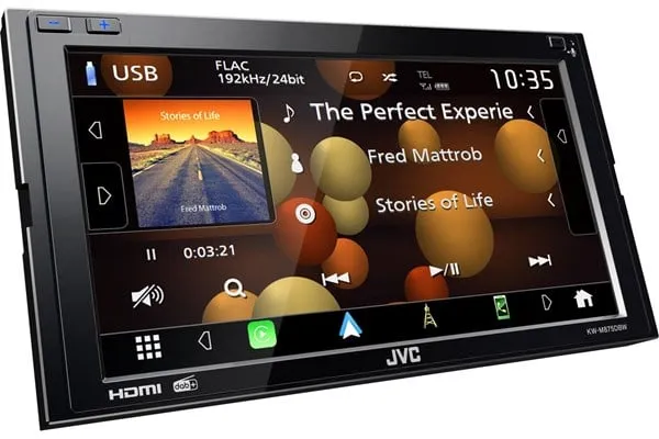 JVC KW-M875DBW auton mediasoitin