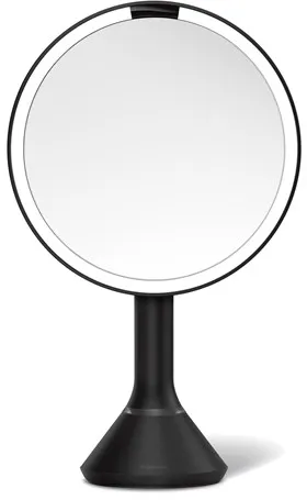 Simplehuman Sensor-peili kosketusohjauksella, kirkkaudensäädöllä ja kaksoisvalotilalla, musta