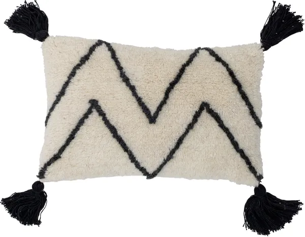 BLOOMINGVILLE Ayn Tyyny, Valkoinen, Puuvilla L: 40cm, W: 25cm
